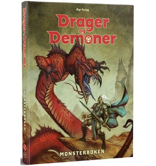 Drager og Demoner Monsterboken - NORSK